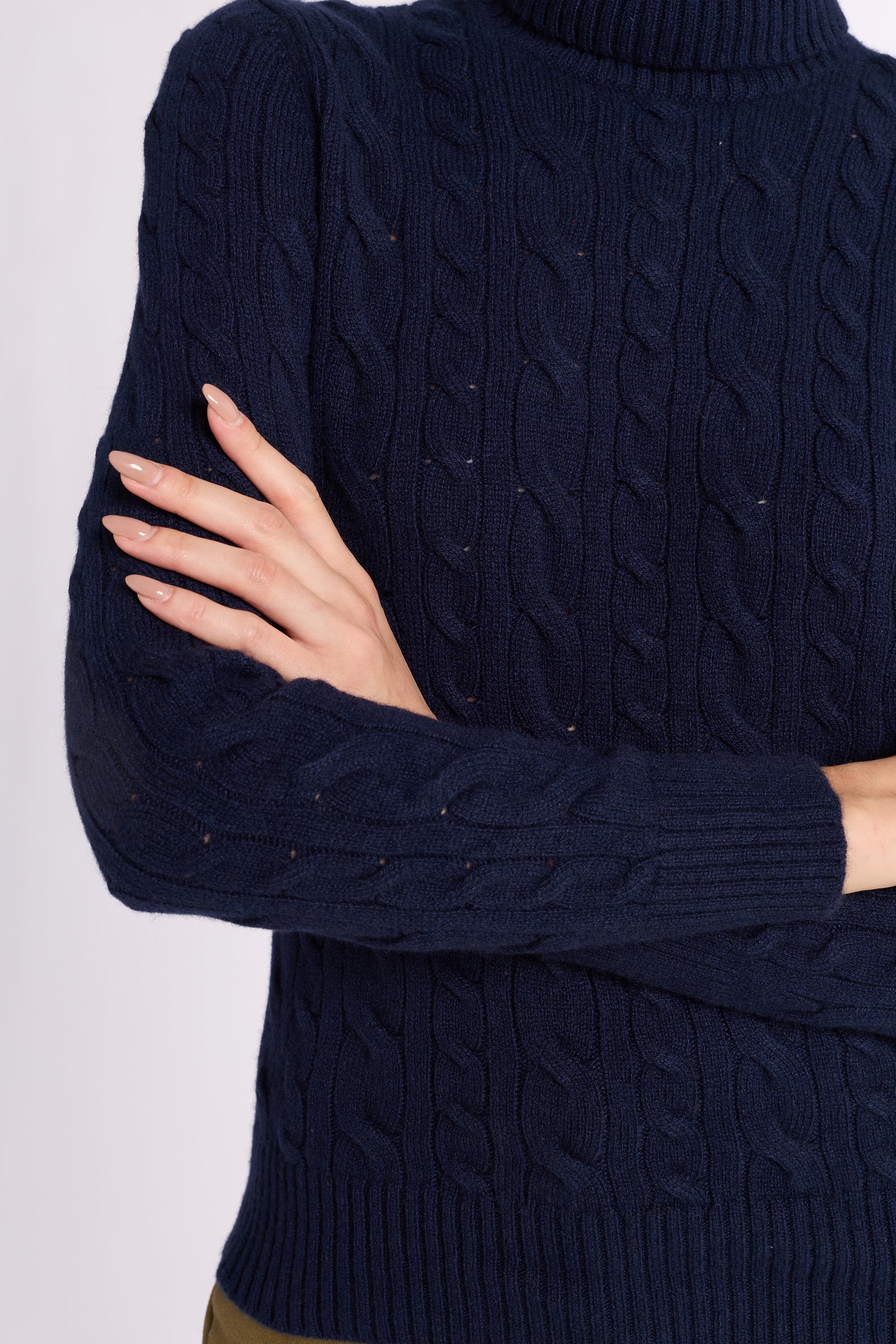Cable Knit Turtleneck