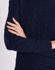 Cable Knit Turtleneck