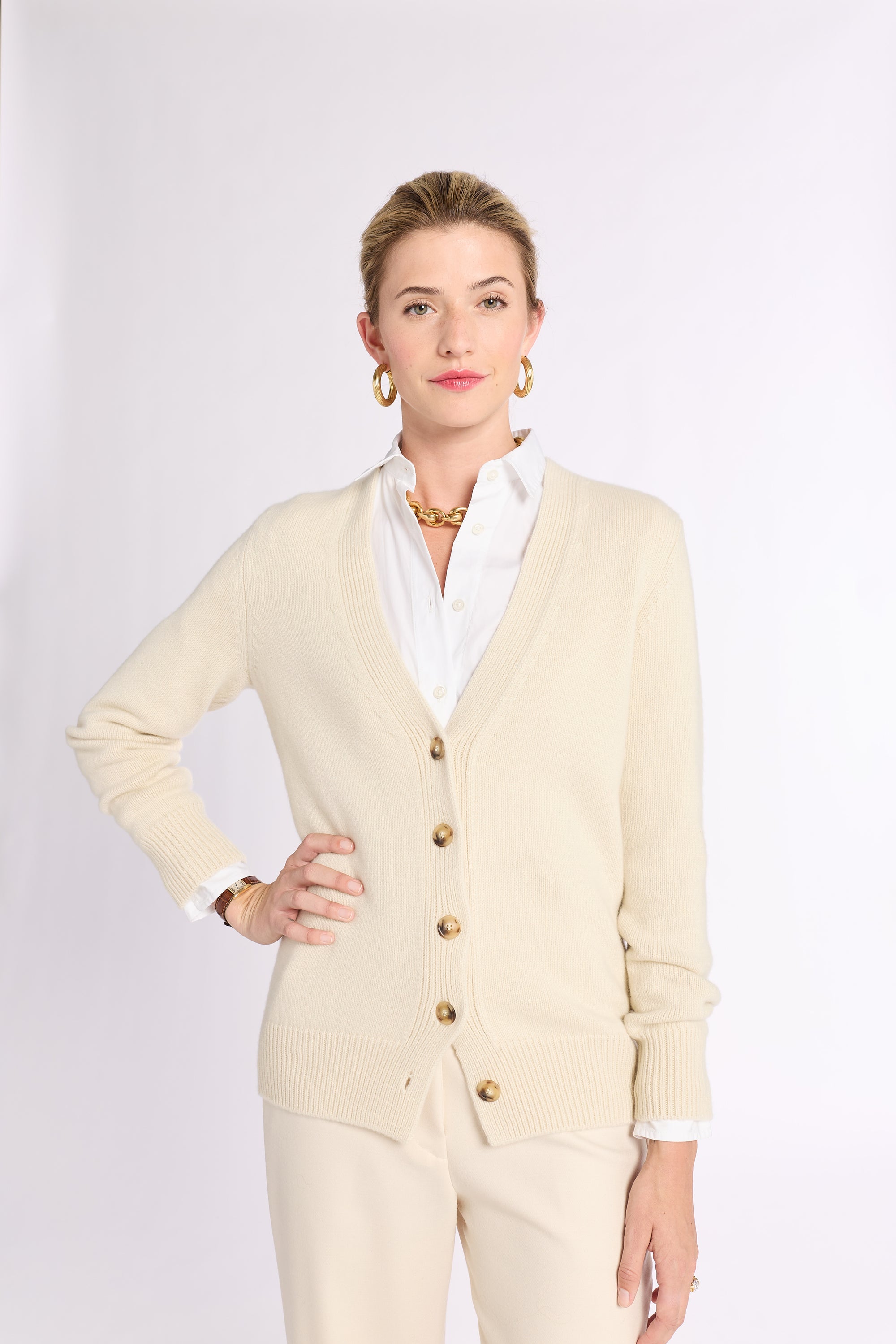 Classic Cashmere Cardigan