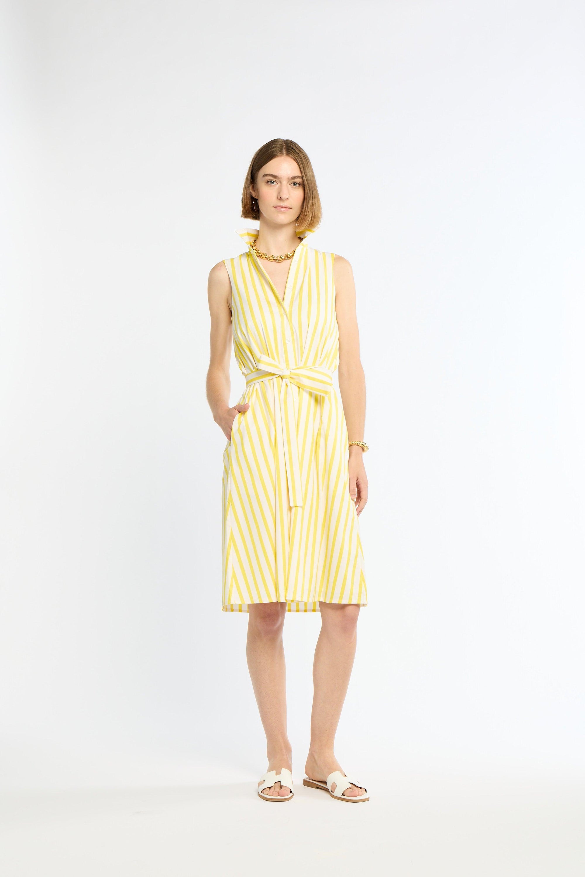Limited Edition Lee Dress XS / Yellow Stripe Limited Edition Lee Dress XS / Yellow Stripe