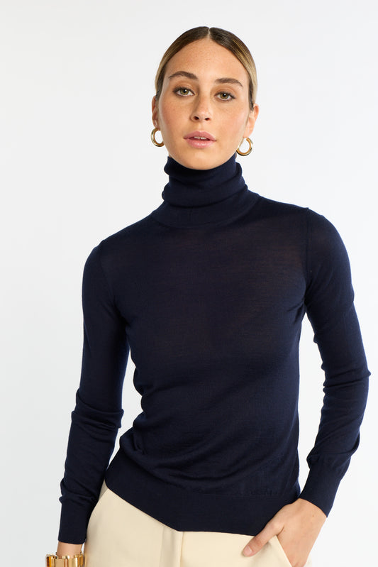 Tissue Turtleneck