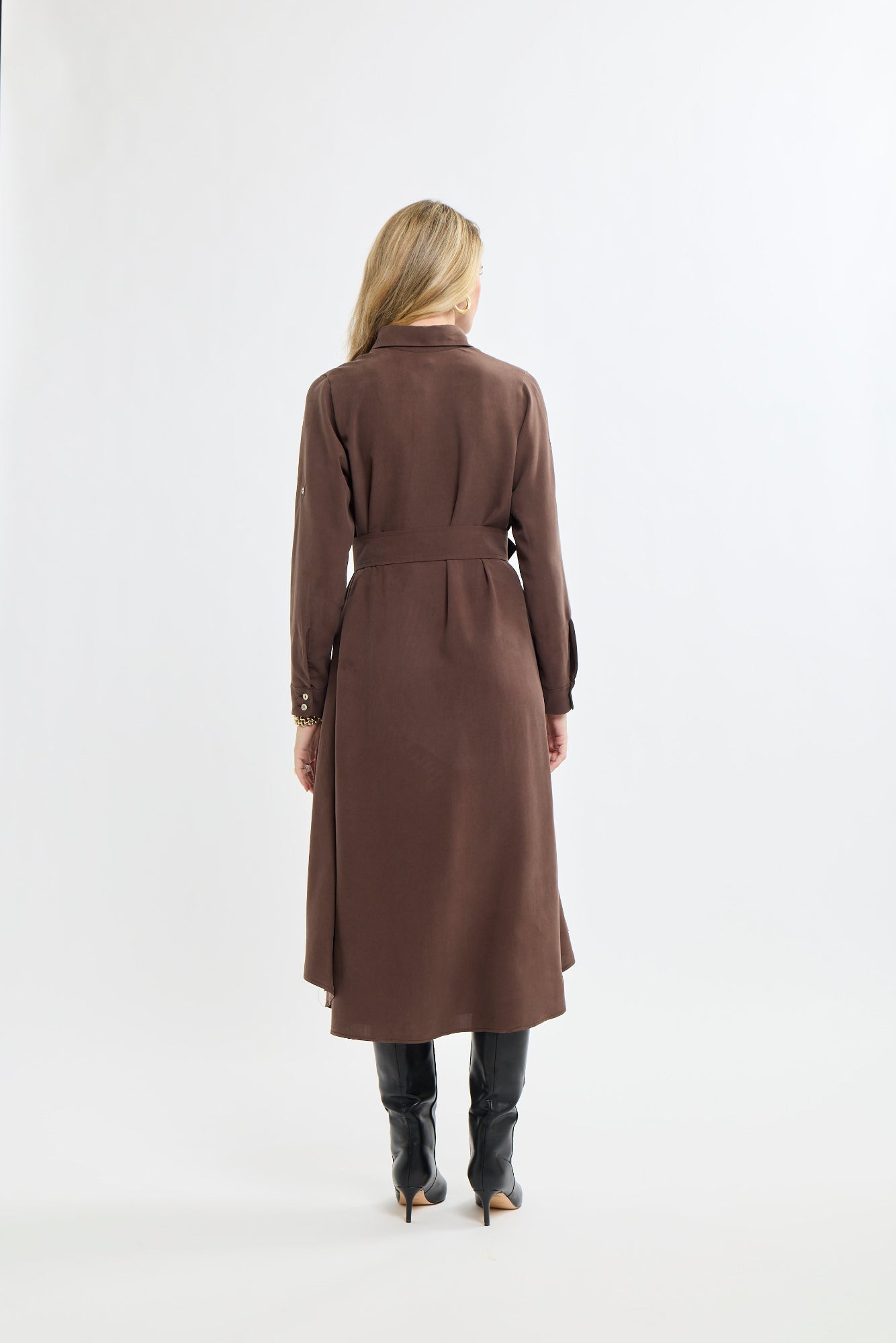 brown safari dress Boston Proper - Safari Brown - Beaded Halter Maxi Dress