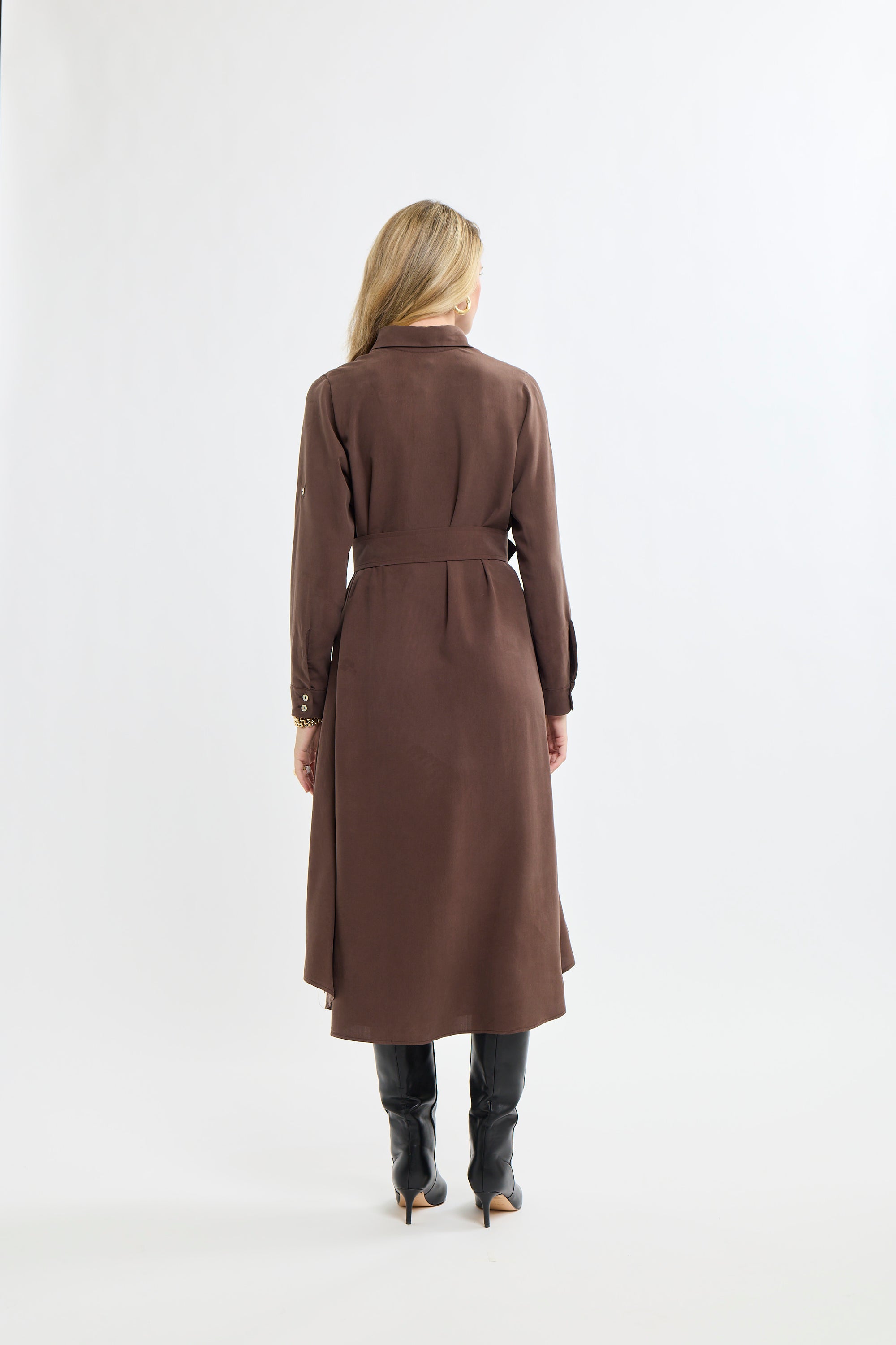 Jennifer Klein Couture Safari Shirt Dress