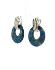 Eleanor Leftwich x Filigree Earrings Denim Lapis & Jasper in 14k
