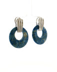 Eleanor Leftwich x Filigree Earrings Denim Lapis & Jasper in 14k