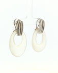 Eleanor Leftwich x Filigree Earrings Quartz Crystal & Black Onyx in 14k