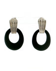 Eleanor Leftwich x Filigree Earrings Onyx & Carnelian in 14k