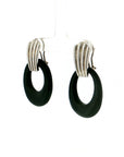 Eleanor Leftwich x Filigree Earrings Onyx & Carnelian in 14k