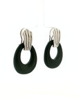 Eleanor Leftwich x Filigree Earrings Bone & Onyx in 14k