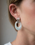 Eleanor Leftwich x Filigree Earrings Jade & Black Onyx in 14k