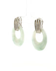 Eleanor Leftwich x Filigree Earrings Jade & Black Onyx in 14k