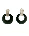 Eleanor Leftwich x Filigree Earrings Onyx & Lapis in 14k