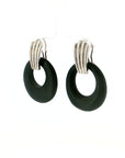 Eleanor Leftwich x Filigree Earrings Onyx & Lapis in 14k