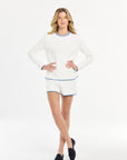 Sea Island Reversible Cotton Crewneck