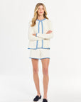 Sea Island Reversible Cotton Cardigan